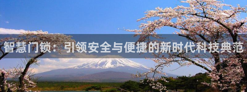 富联娱乐登录链接下载：智慧门锁：引领安全与便捷的新时代科技典