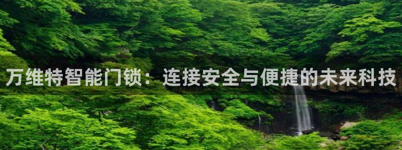 富联娱乐官网入口下载：万维特智能门锁：连接安全与便捷的未来科