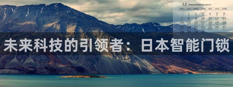 富联2娱乐首页：未来科技的引领者：日本智能门锁