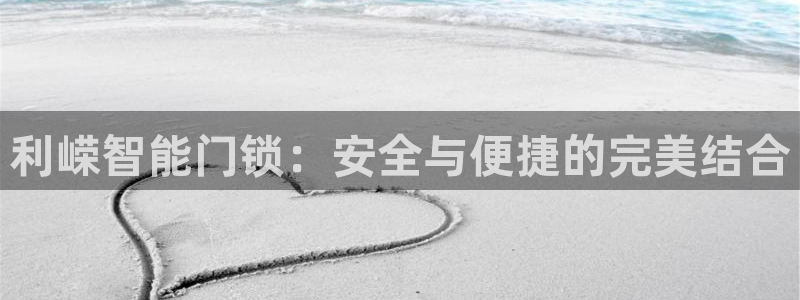 富联娱乐 找86555：利嵘智能门锁：安全与便捷的完美结合