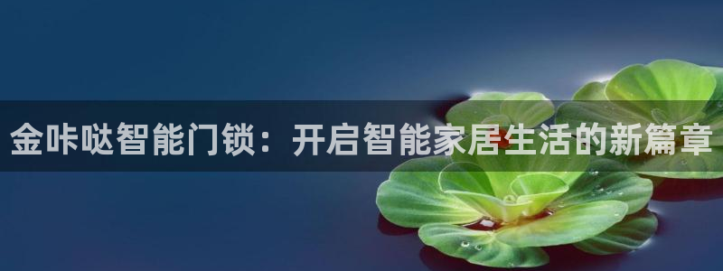 富联娱乐客户端下载：金咔哒智能门锁：开启智能家居生活的新篇章