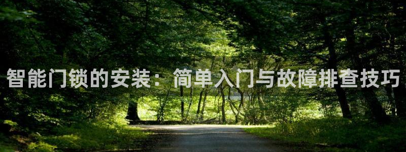 富联娱乐正规吗安全吗：智能门锁的安装：简单入门与故障排查技巧