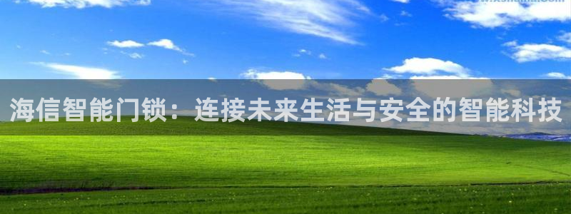 富联娱乐注册同听判官333OO：海信智能门锁：连接未来生活与