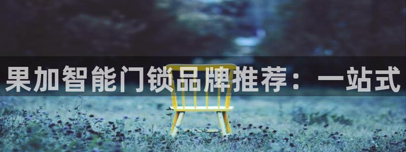 富联娱乐平台登陆：果加智能门锁品牌推荐：一站式