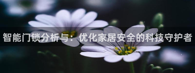 富联娱乐找527b.cn升哥：智能门锁分析与：优化家居安全的