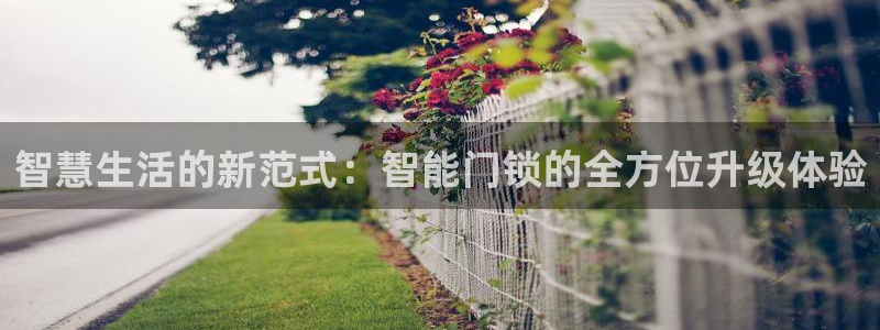 富联娱乐主管是谁呀老板：智慧生活的新范式：智能门锁的全方位升